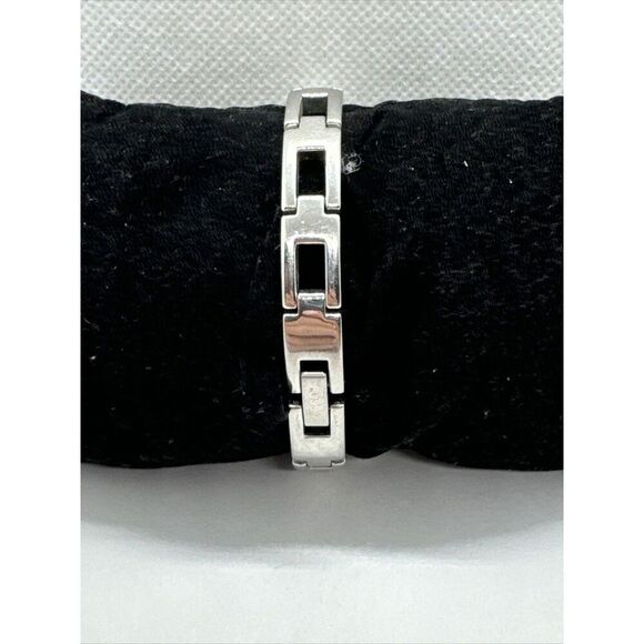 Fossil Big Tic ES9648 Women's Silver Stainless Steel Analog Dial Watch JNA527 - Picture 4 of 11